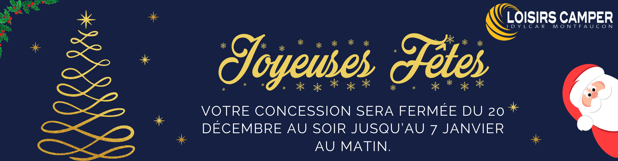 Joyeuses Fêtes 🎅