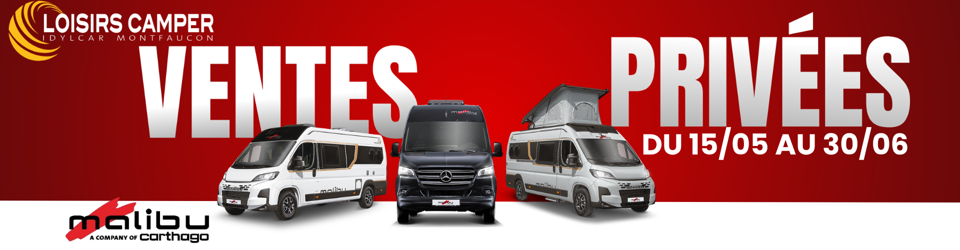 Ventes privées MALIBU
